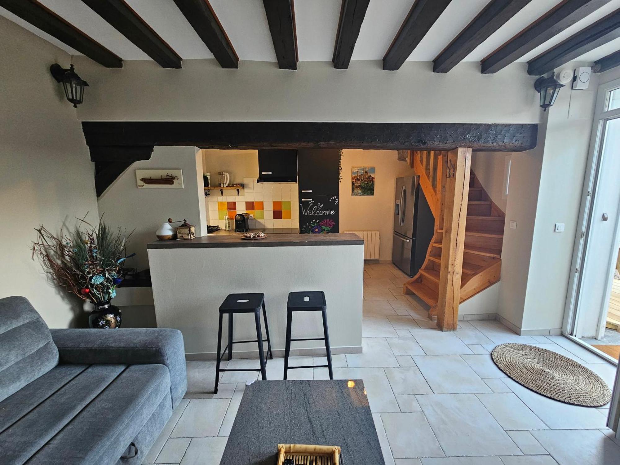 Le Vinci /Maison Pres Du Chateau Амбоаз Екстериор снимка